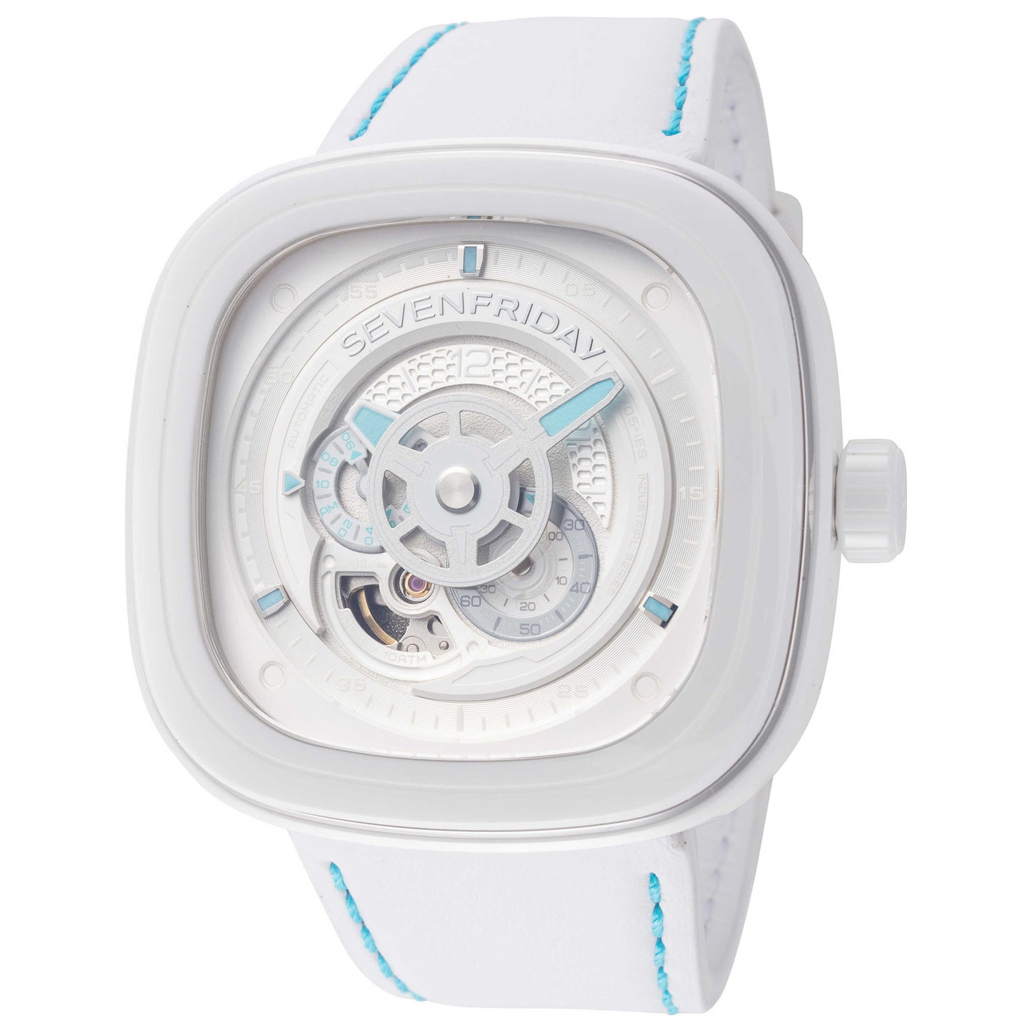 Front view of Sevenfriday Curacao Men's Automatic Watch P1C-05