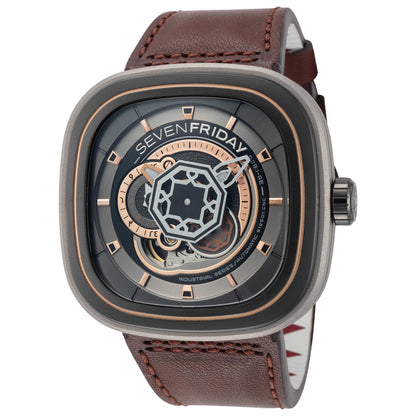 Front view of Sevenfriday Katara Men's Automatic Watch P2B-06