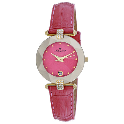 Front view of Mathey Tissot Pyramide Women's Quartz Watch P317F