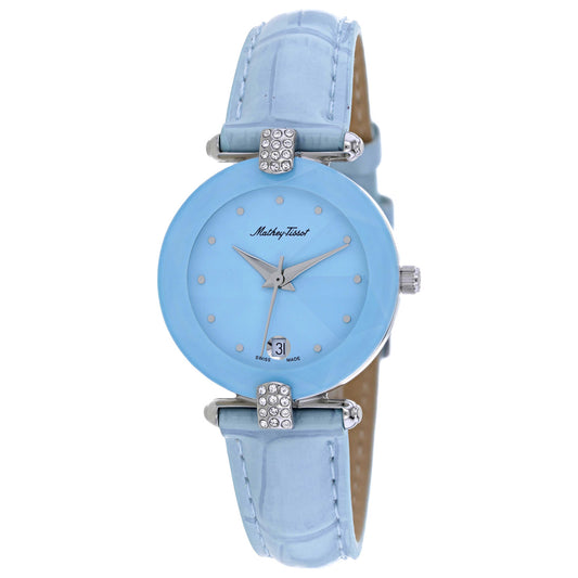 Front view of Mathey Tissot Pyramide Women's Quartz Watch P318F