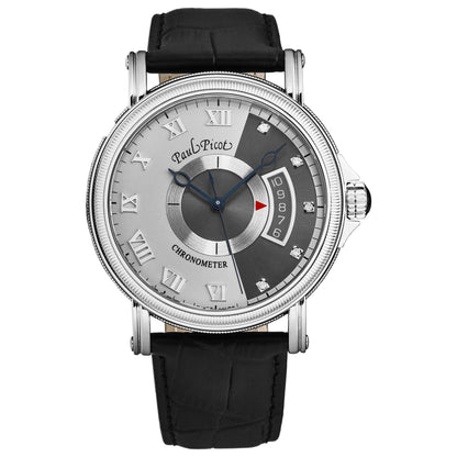 Front view of Paul Picot Atelier Men's Automatic Watch P3351.SG.7206