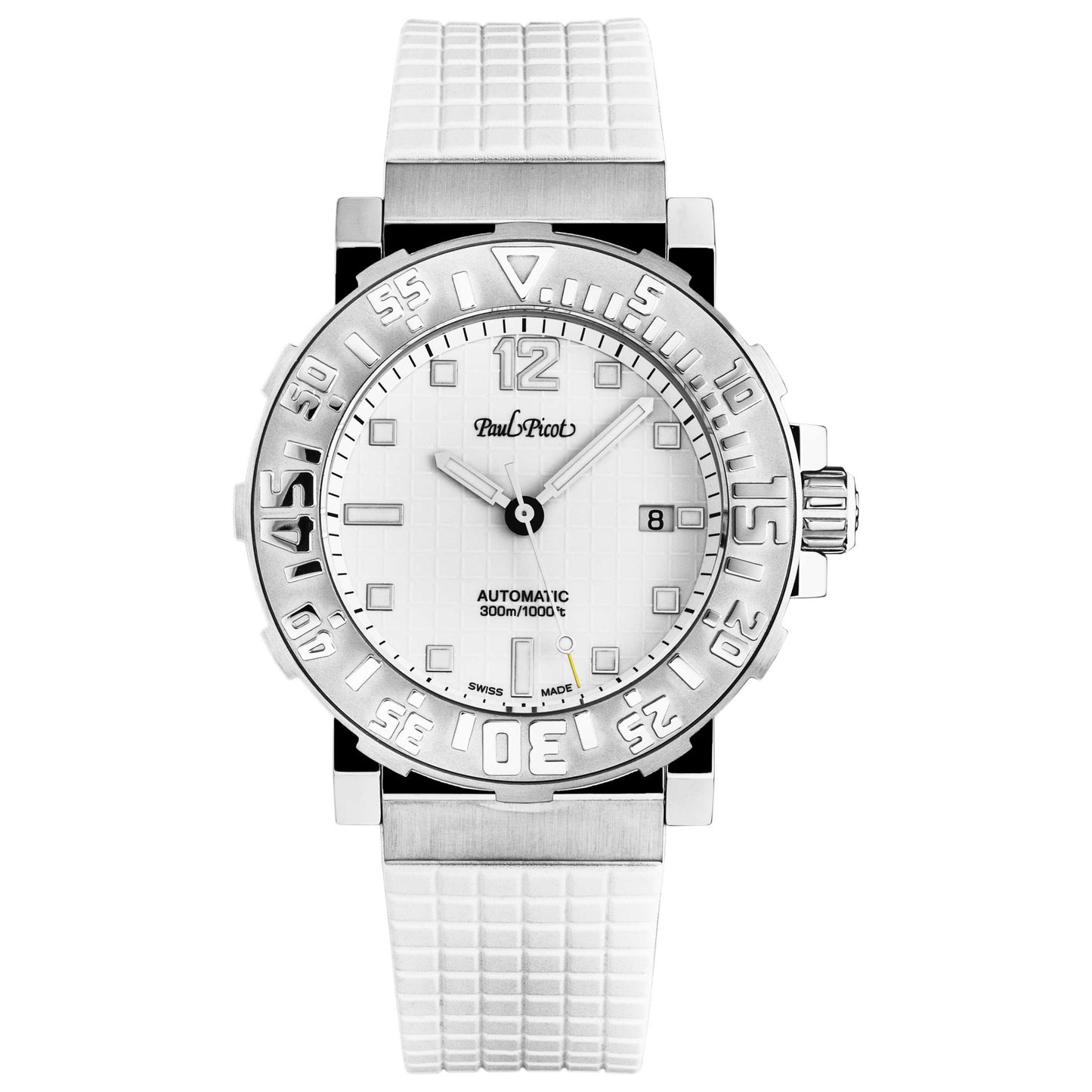 Front view of Paul Picot C-Type Men's Automatic Watch P4118.SGBL.1401