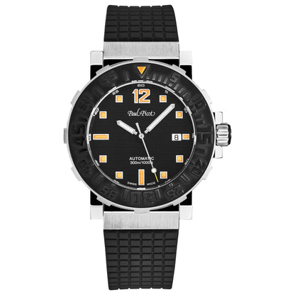 Front view of Paul Picot C-Type Men's Automatic Watch P4118.SNGNN3010