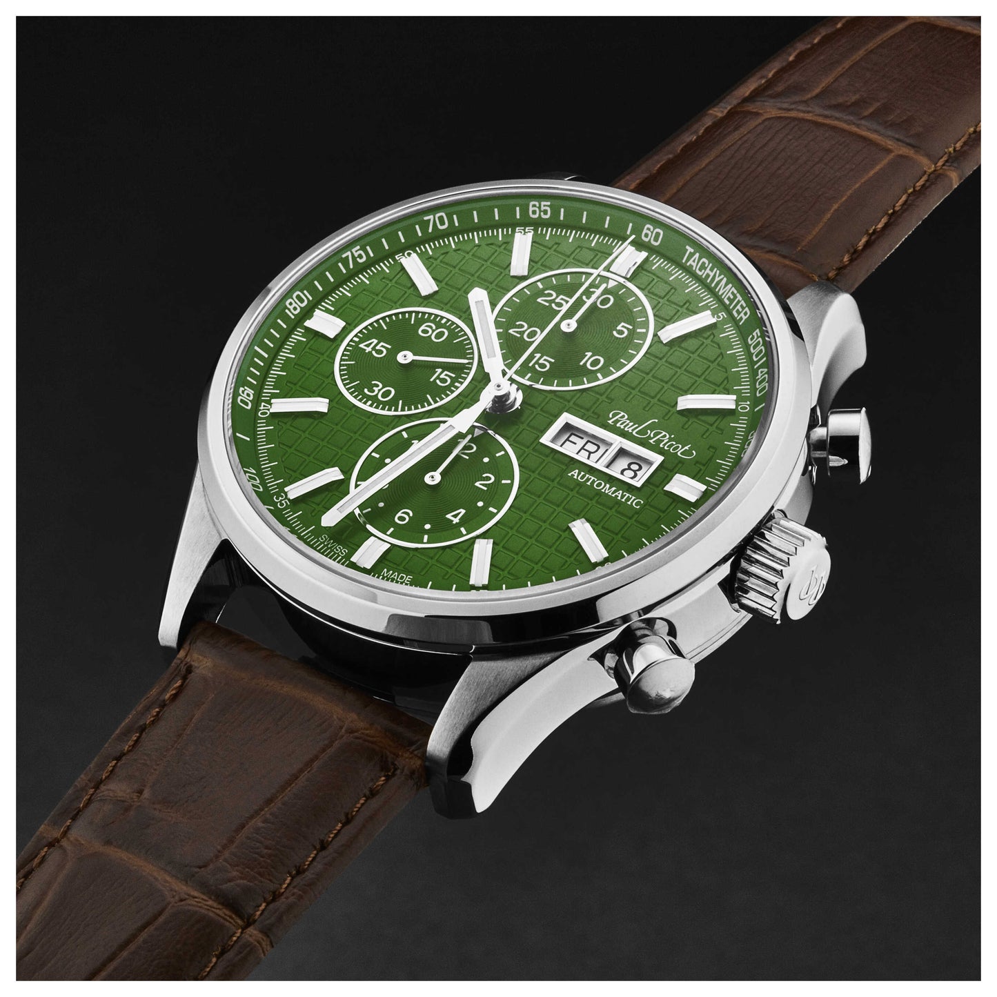 Paul Picot Gentleman Blazer Men's Automatic Watch P4309SG10216614 - Image #4