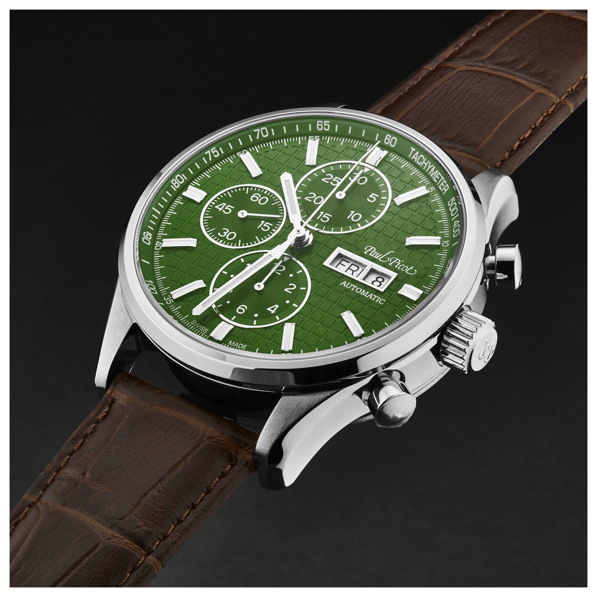 Paul Picot Gentleman Blazer Men's Automatic Watch P4309SG10216614 - Image #4
