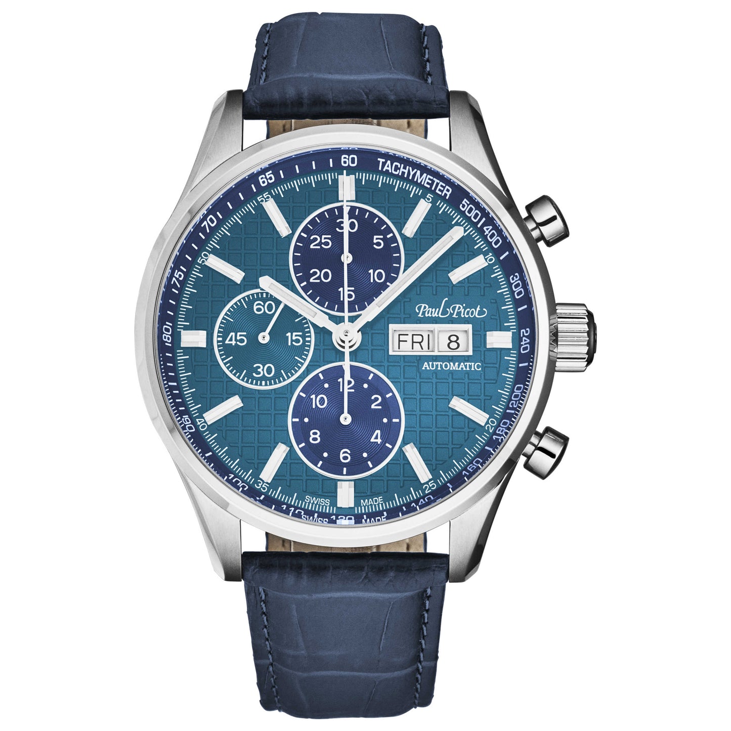 Front view of Paul Picot Gentleman Blazer Men's Automatic Watch P4309SG11312614
