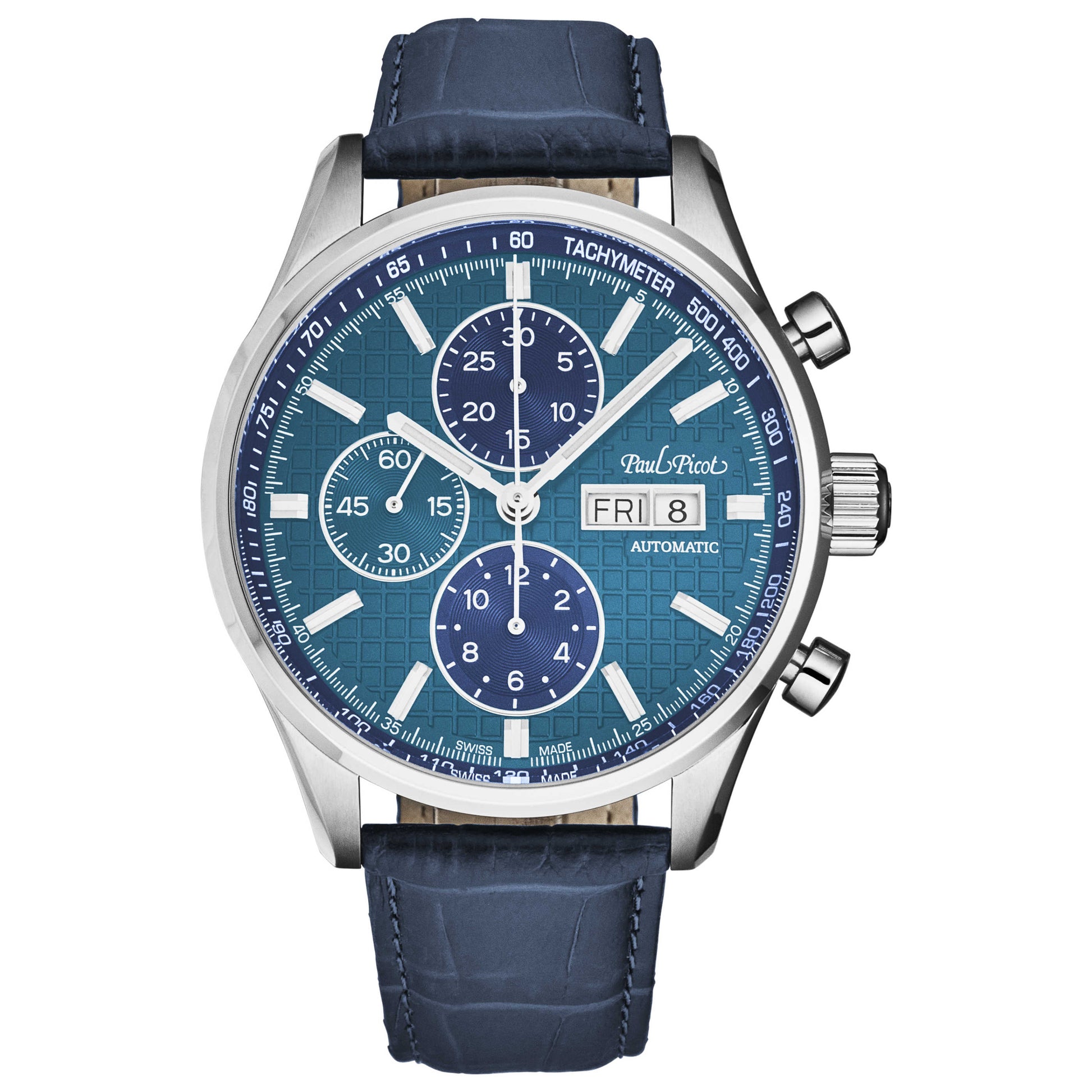 Front view of Paul Picot Gentleman Blazer Men's Automatic Watch P4309SG11312614