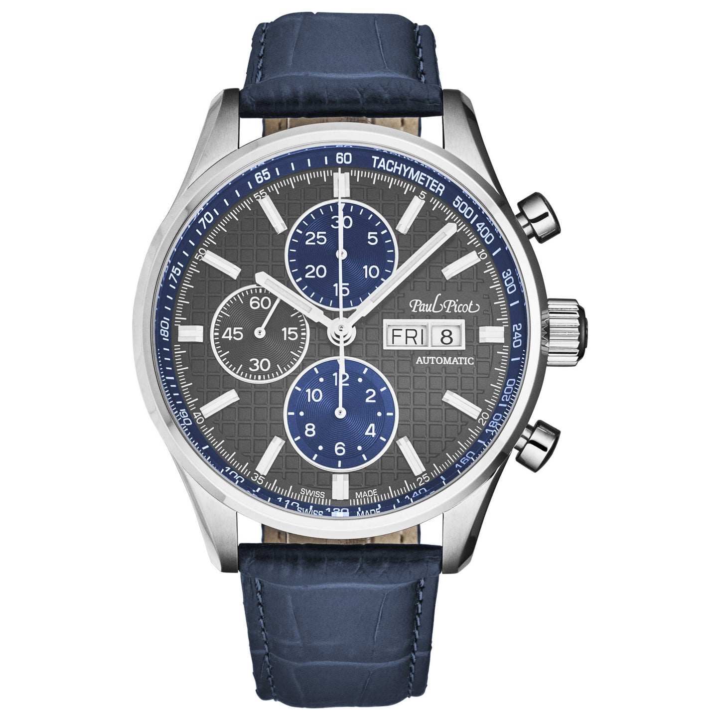 Front view of Paul Picot Gentleman Blazer Men's Automatic Watch P4309SG11318614