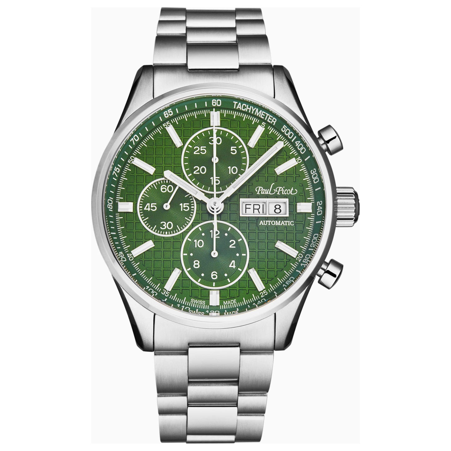 Front view of Paul Picot Gentleman Blazer Men's Automatic Watch P4309SG40006614