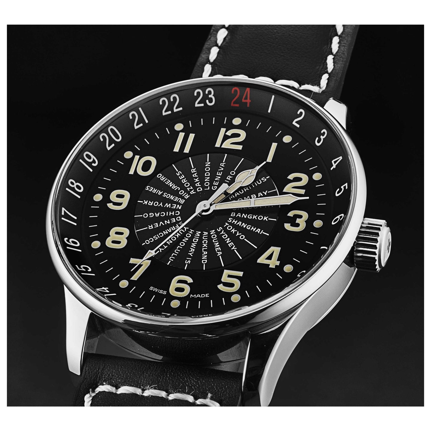 Zeno Pilot Men's Automatic Watch P554WT-A1 - Image #4