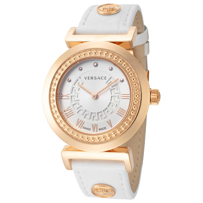 Front view of Versace Vanity Women's Quartz Watch P5Q80D001S