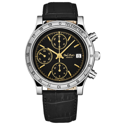 Front view of Paul Picot Telemeter Men's Automatic Watch P7004A20.332