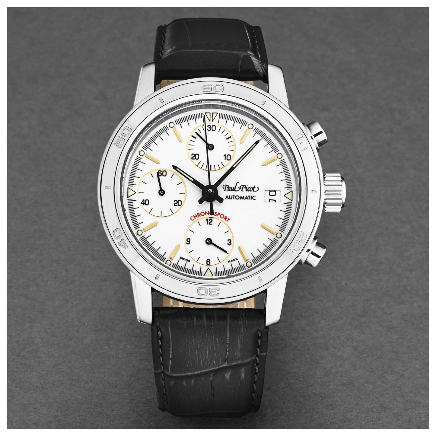 Paul Picot Chronosport Men's Automatic Watch P7033.20.112 - Image #3