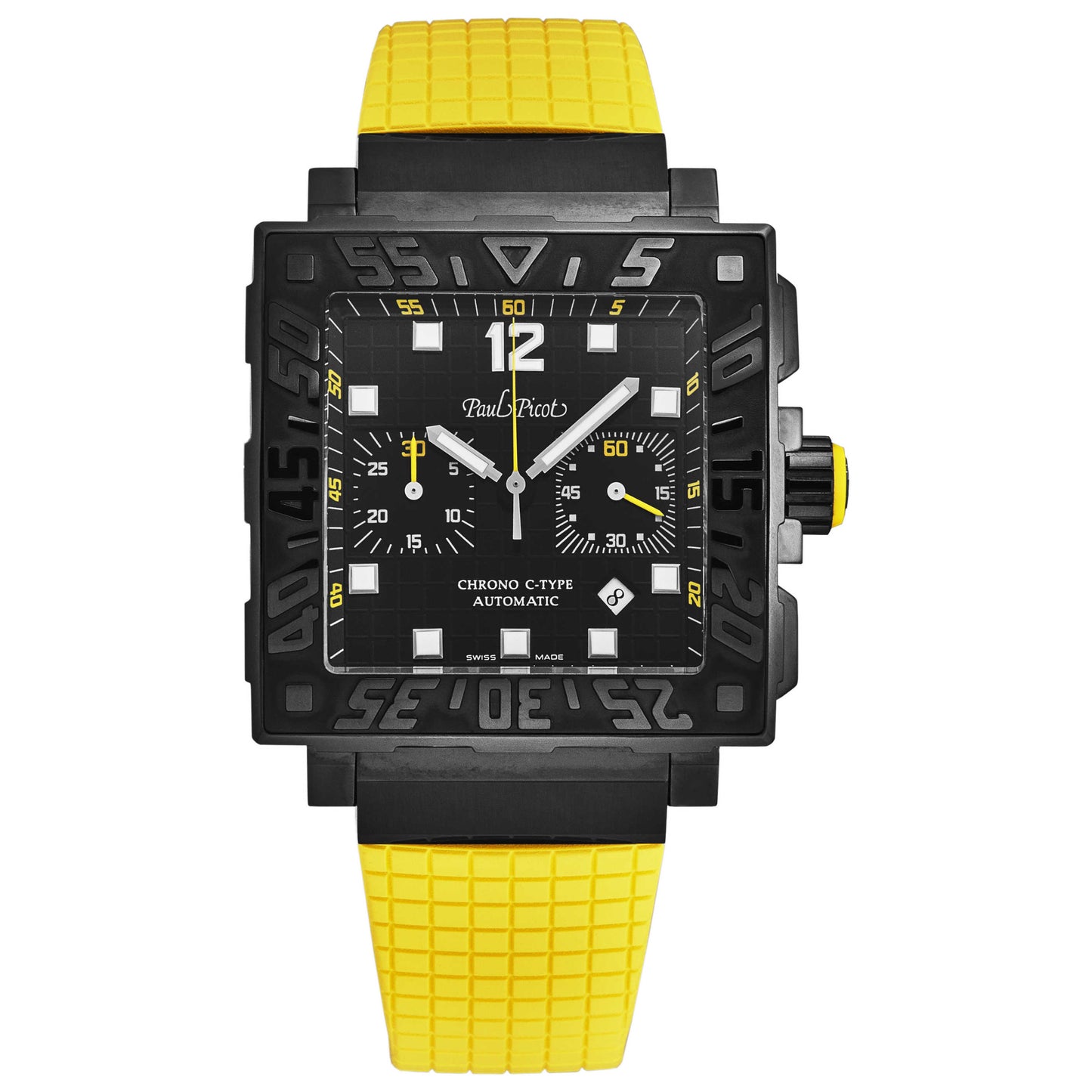 Front view of Paul Picot C-Type Men's Automatic Watch P830SGN56013301