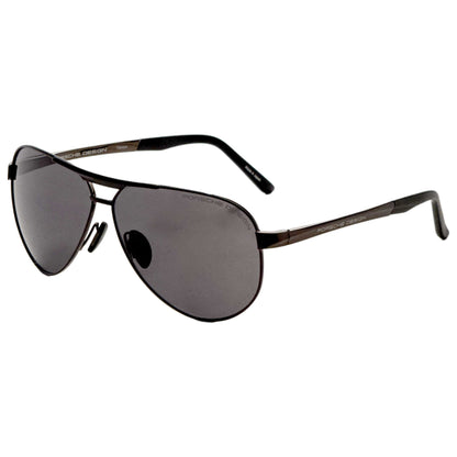 Front view of Porsche Design Men's Sunglasses P8649-62E
