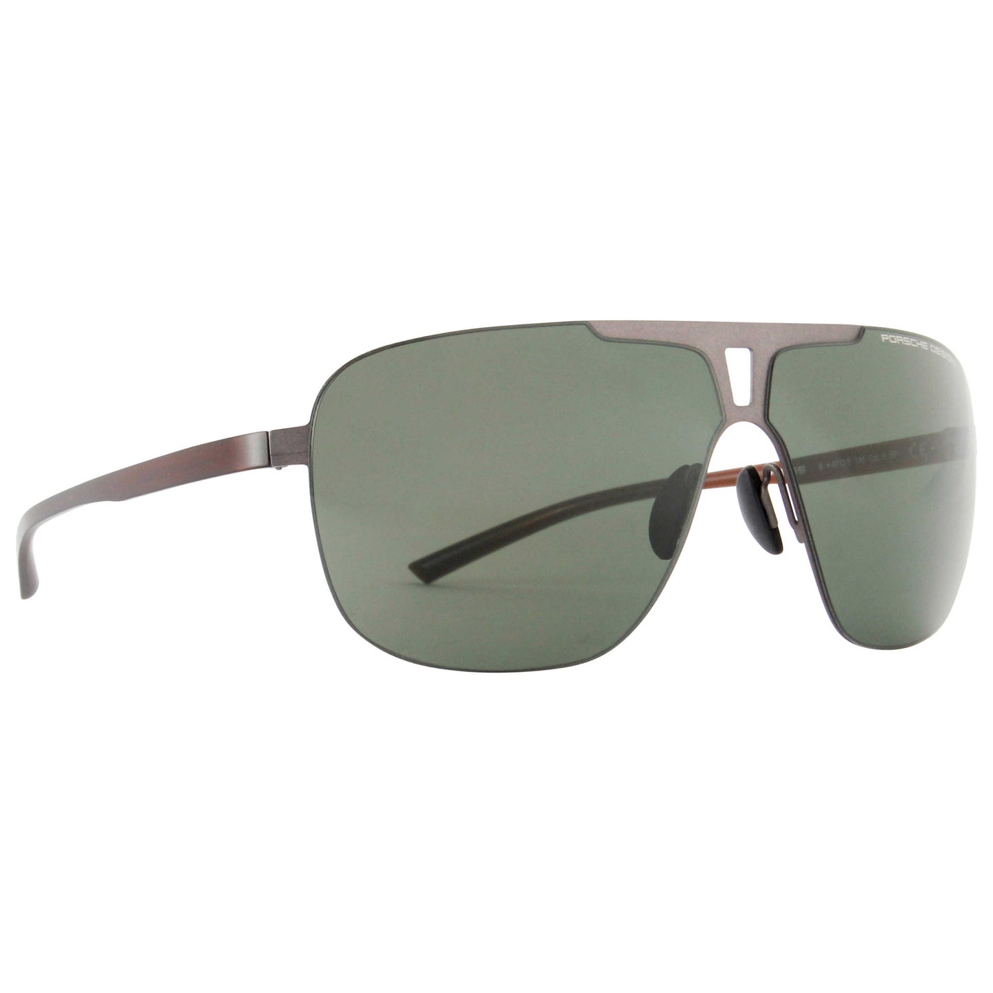 Front view of Porsche Design Fashion Men's Sunglasses P8655-B-67