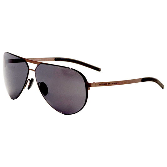 Front view of Porsche Design Men's Sunglasses P8670-64B