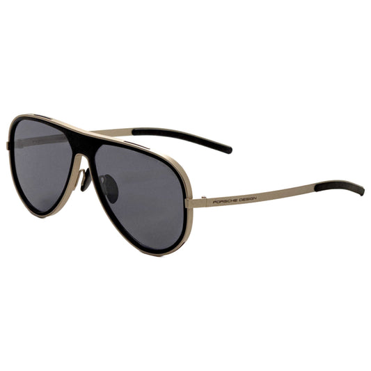 Front view of Porsche Design Men's Sunglasses P8684-62B