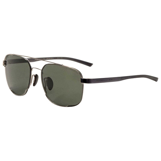 Front view of Porsche Design Men's Sunglasses P8922-57B