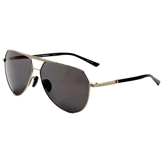 Front view of Porsche Design Men's Sunglasses P893163C