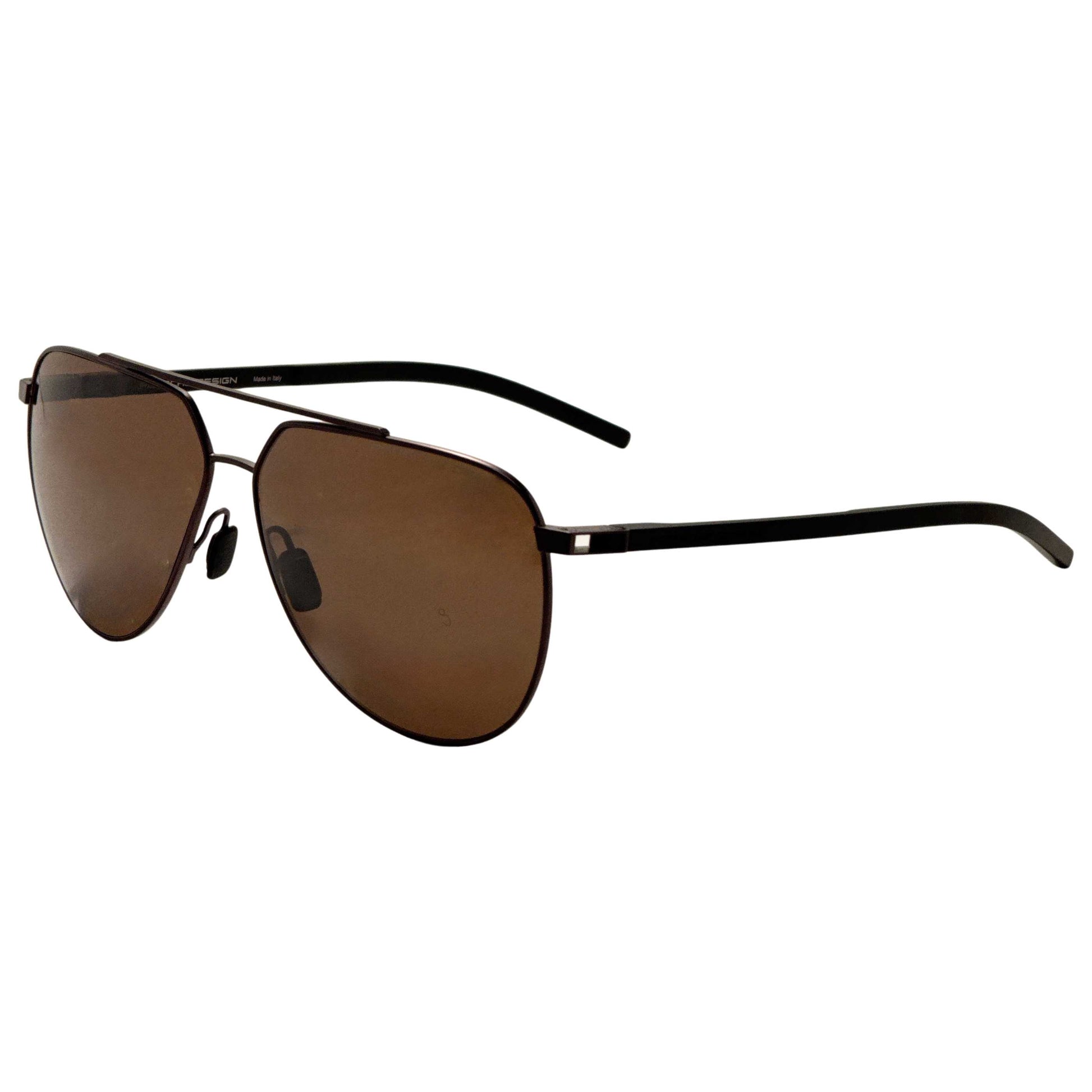 Front view of Porsche Design Men's Sunglasses P8968-63B442