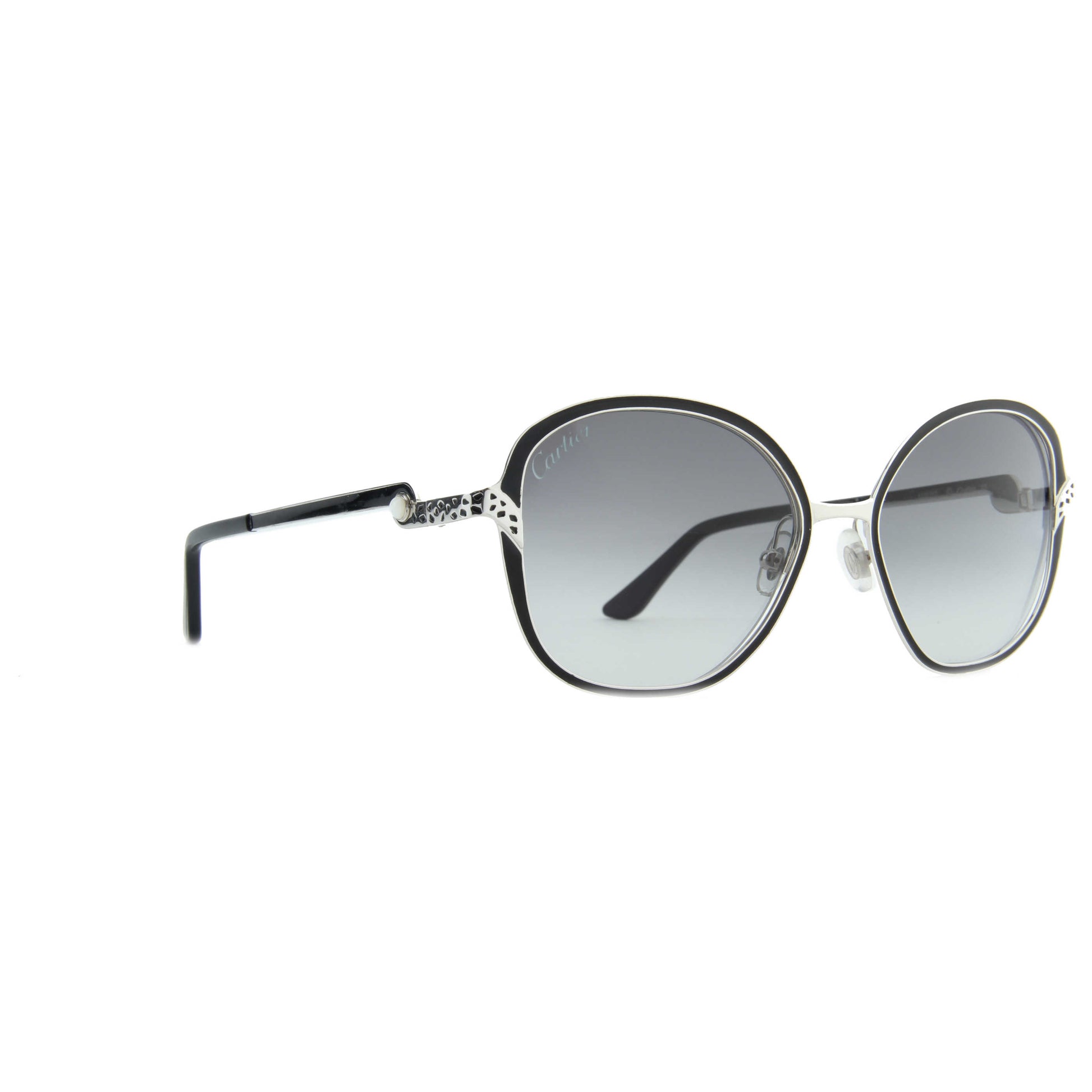 Front view of Cartier Fashion Women's Sunglasses PANTHERE-DIVINE-ESW00042-52