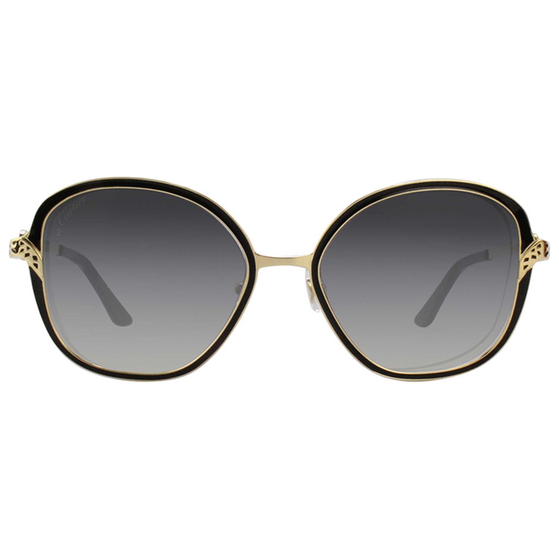 Cartier Fashion Women's Sunglasses PANTHERE-DIVINE-GBLK52-ESW00041-52 - Image #2