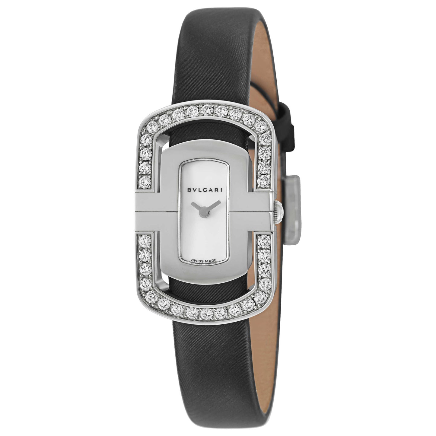 Front view of Bulgari Parentesi Women's Swiss Quartz (Battery-Powered) Watch PAW35WD1GL