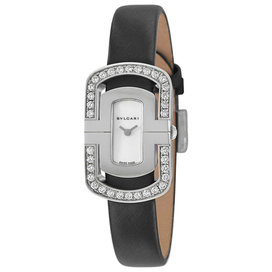 Front view of Bulgari Parentesi Women's Swiss Quartz (Battery-Powered) Watch PAW35WD1GL