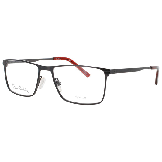 Front view of Pierre Cardin Men's Eyeglasses PC-6879-R80-57