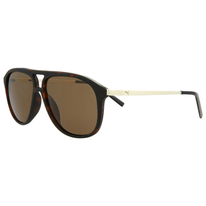 Front view of Puma Core Men's Sunglasses PE0042S-30002110-009