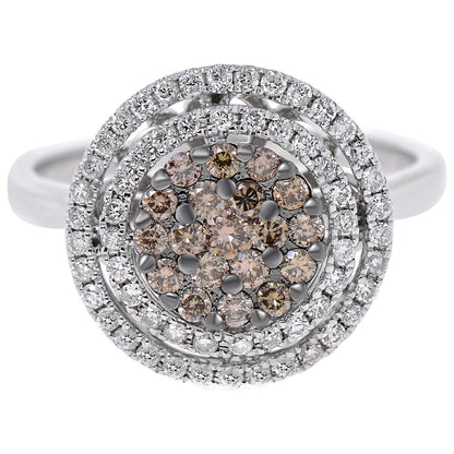 Front view of Le Vian Elegant Women's Ring PEAK16