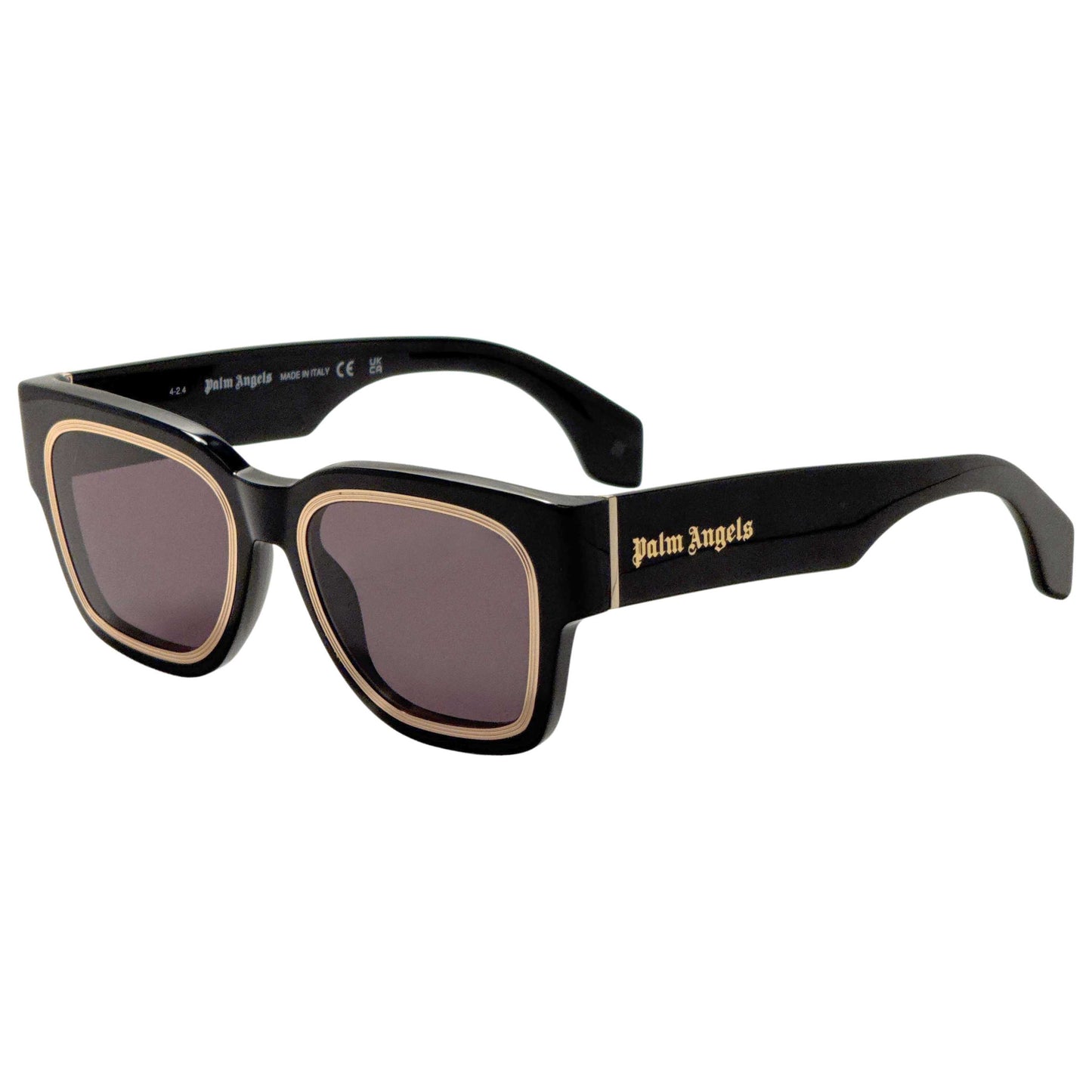 Front view of Palm Angels Arcadia Women's Sunglasses PERI096F24PLA0011007