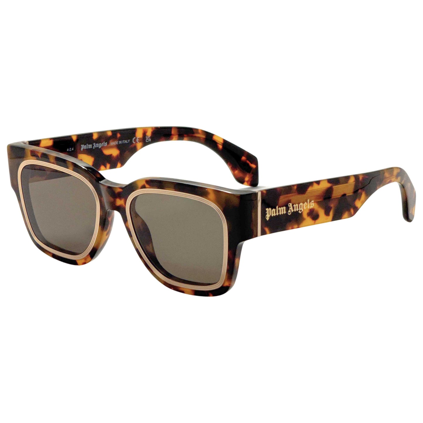 Front view of Palm Angels Arcadia Women's Sunglasses PERI096F24PLA0016055