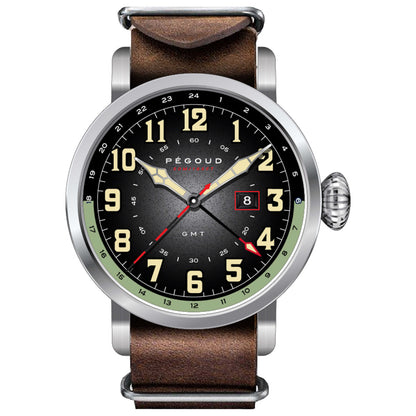 Front view of Pegoud Premiere Men's Quartz Watch PG-9005-04