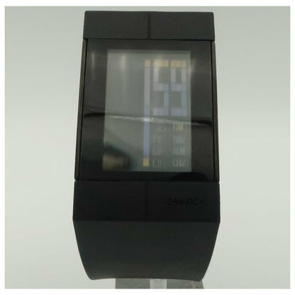 Front view of Philippe Starck Digital Men's Quartz Watch PH1110-PO2