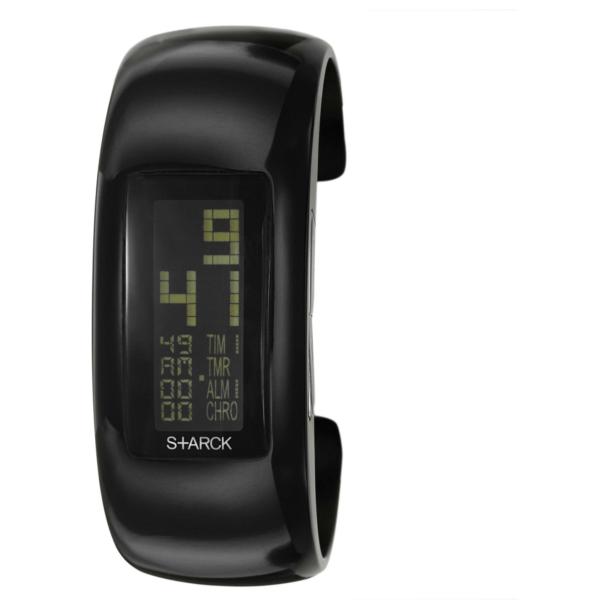 Front view of Philippe Starck Digital Women's Quartz Watch PH1117