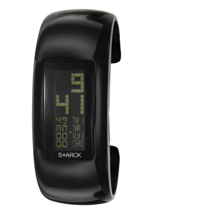 Front view of Philippe Starck Digital Women's Quartz Watch PH1117