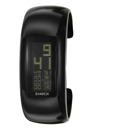 Front view of Philippe Starck Digital Women's Quartz Watch PH1117