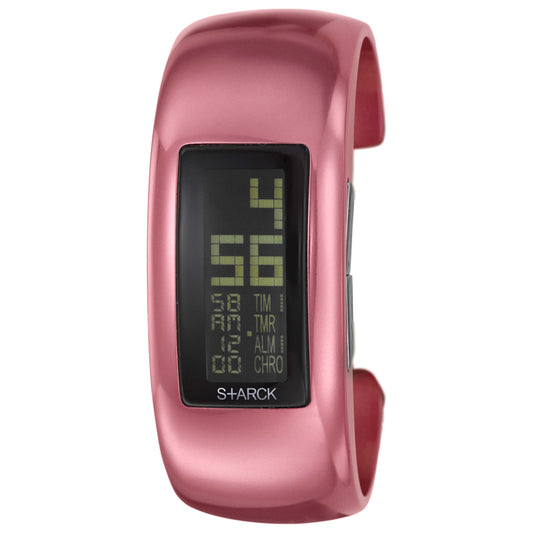 Front view of Philippe Starck Digital Women's Quartz Watch PH1118
