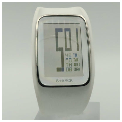 Front view of Philippe Starck Digital Women's Quartz Watch PH1121-PO2