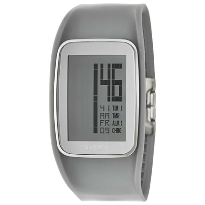 Front view of Philippe Starck Digital Men's Quartz Watch PH1122