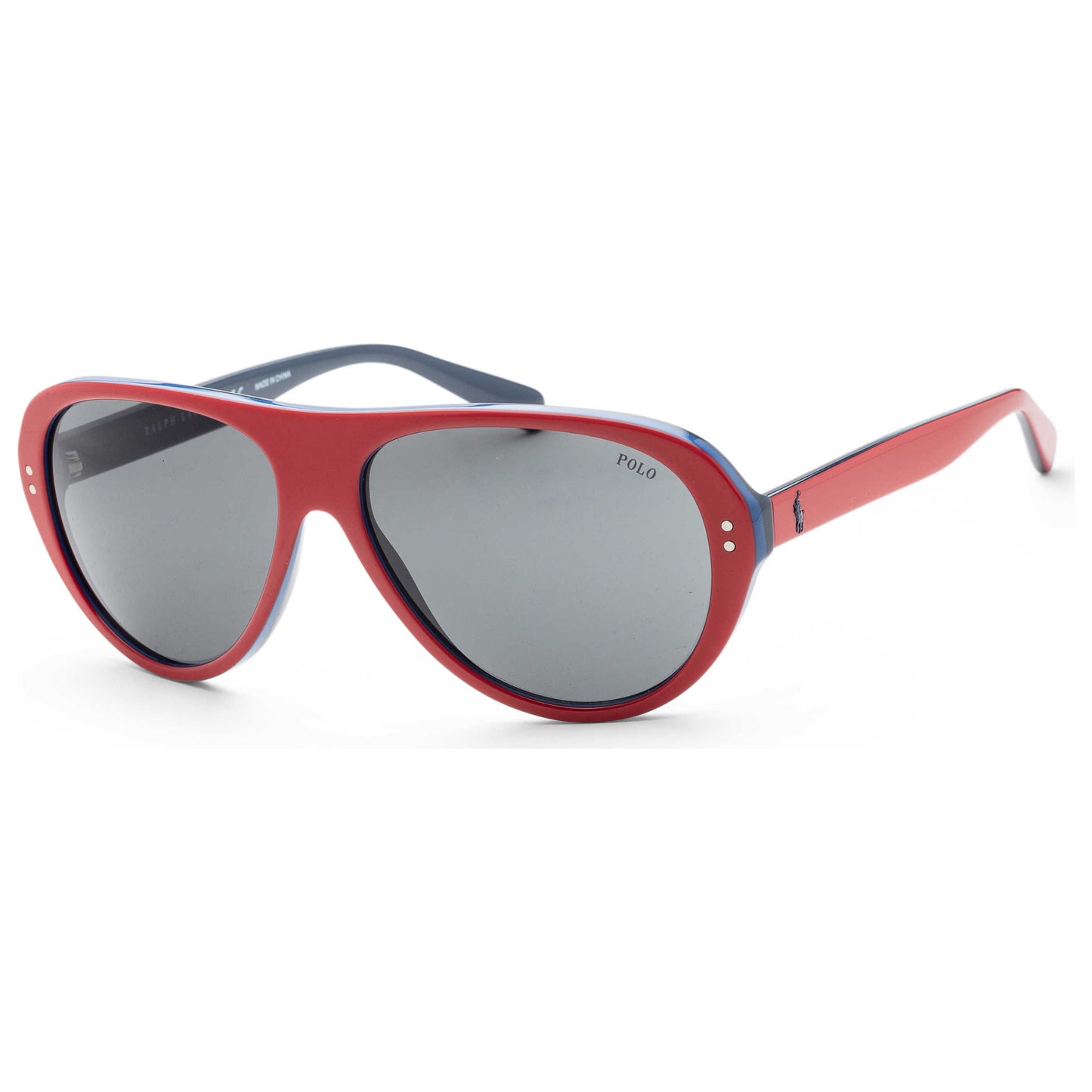 Front view of Polo Ralph Lauren Fashion Men's Sunglasses PH4178-599387-59