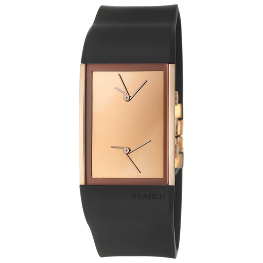 Front view of Philippe Starck Strap Men's Quartz Watch PH5025