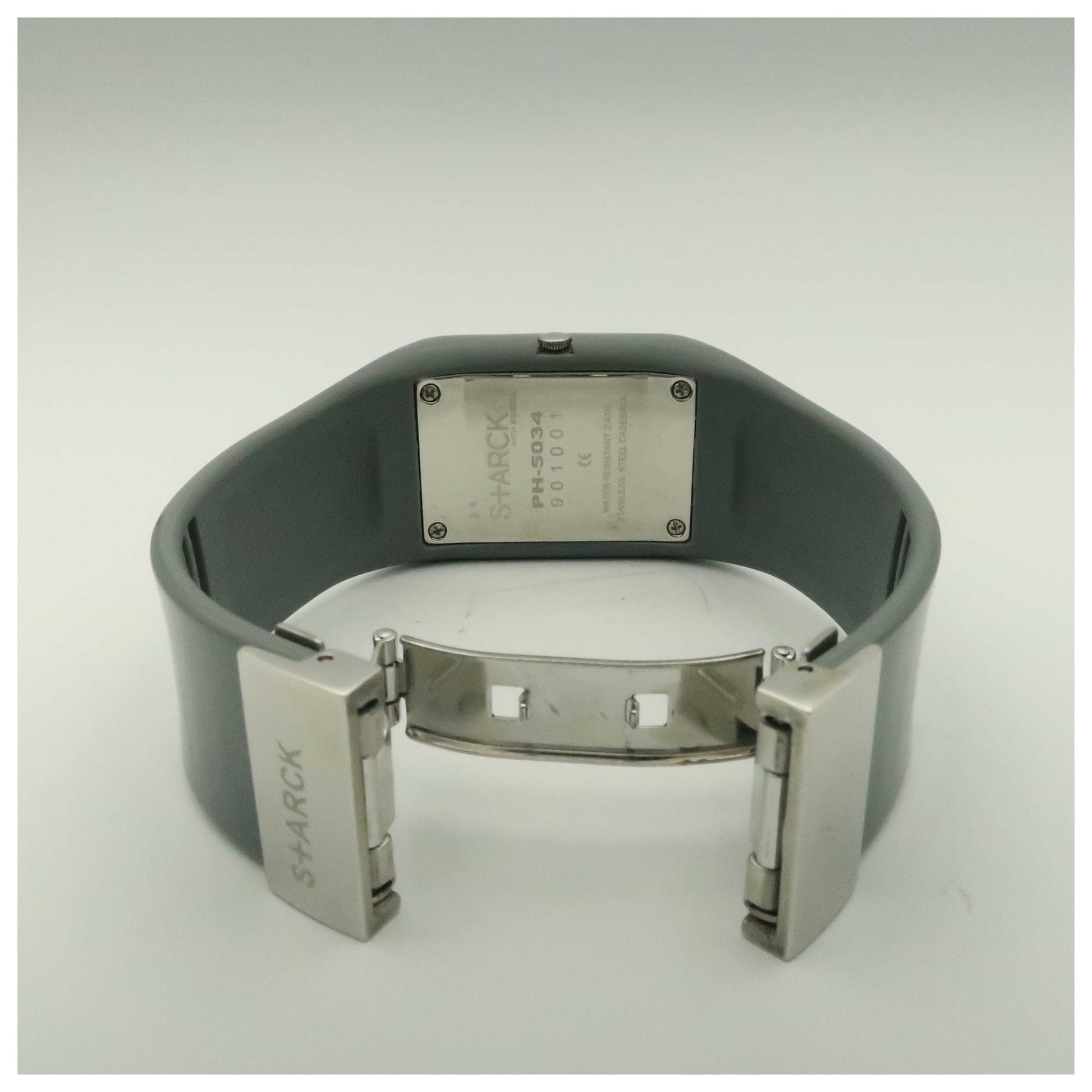 Philippe Starck Strap Men's Japanese Quartz (Battery-Powered) Watch PH5034-PO - Image #7