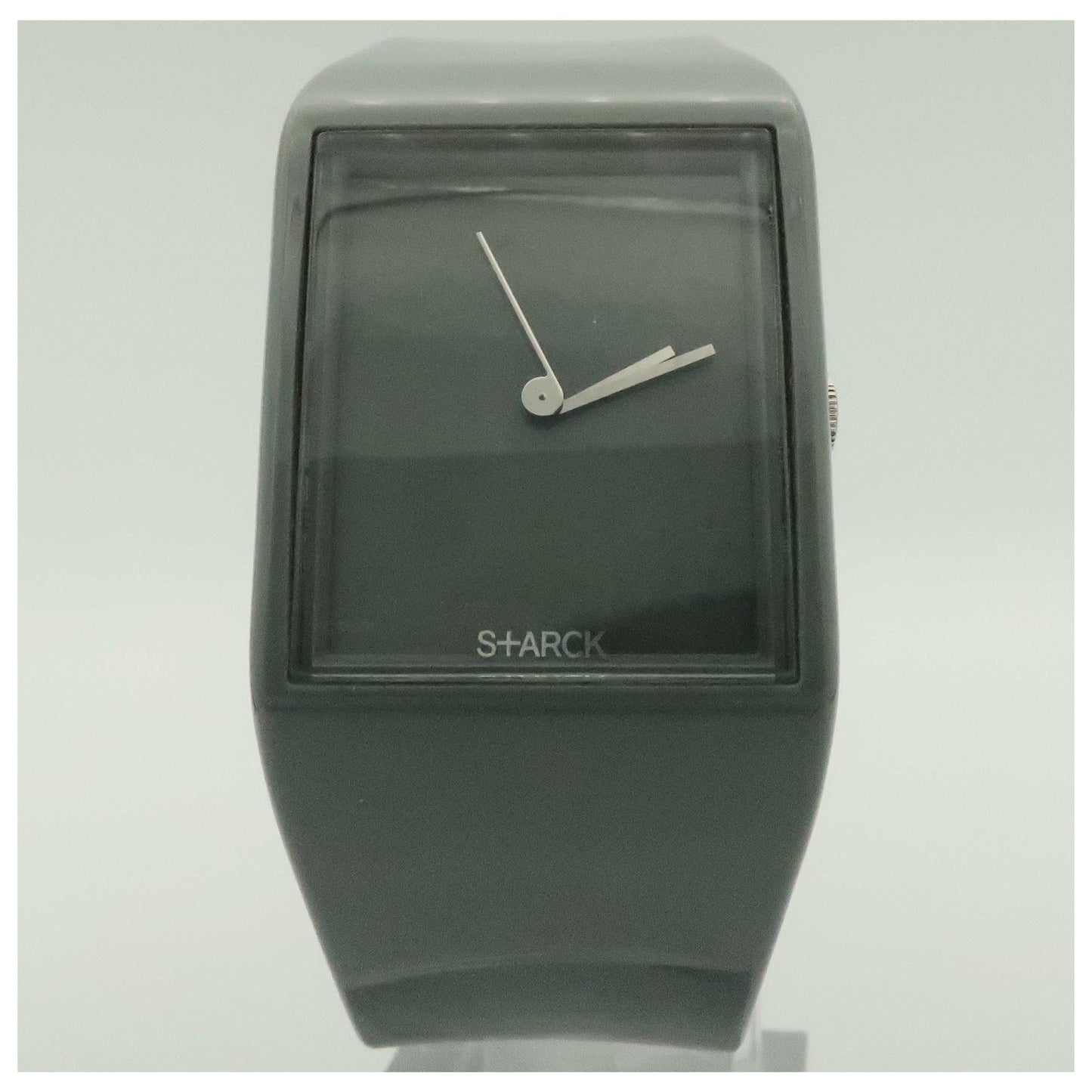 Front view of Philippe Starck Strap Men's Japanese Quartz (Battery-Powered) Watch PH5034-PO