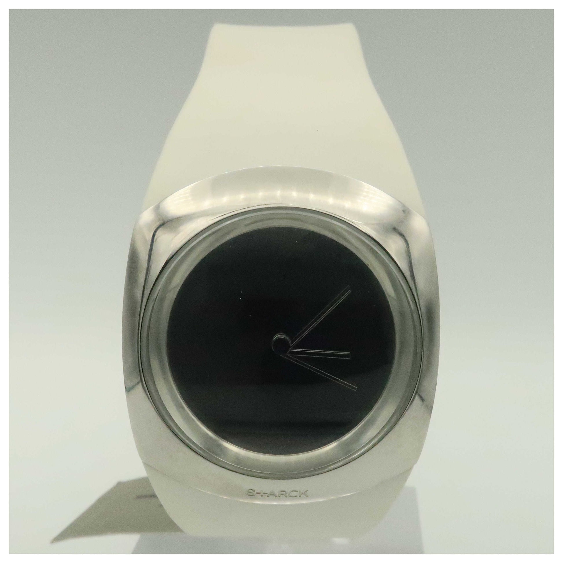 Front view of Philippe Starck Minimalist Women's Quartz Watch PH5042-PO2