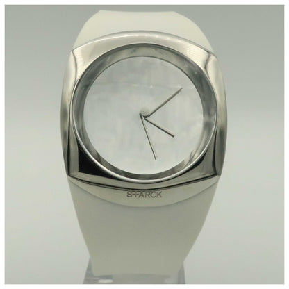 Front view of Philippe Starck Minimalist Women's Quartz Watch PH5042-PO
