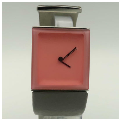 Front view of Philippe Starck Tailgate Women's Quartz Watch PH7001-PO