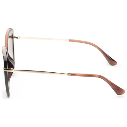 Left view of Jimmy Choo Fashion Women's Sunglasses PHEBE-F-S-02PI-56-17
